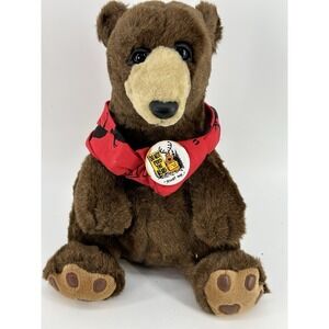 Vintage Plush Creations Inc Brown Teddy Bear Plush 12"